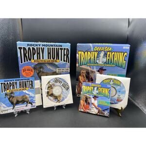 Rocky Mountain Trophy Hunter / Deep Sea Trophy Fishing Pc Games Windows 95/98